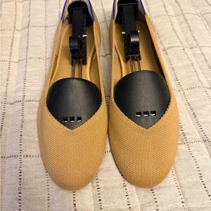 Rothy's Camel Ballet Flats sz 10
